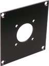 CANFORD UNIVERSAL MODULAR CONNECTION PLATE 1x MIL26, black