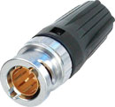 NEUTRIK NBNC75BDD6 BNC 3G Male cable, rear twist, Belden 1855A