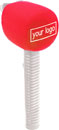 SCHULZE-BRAKEL WS-COLES/C WINDSHIELD For Coles Lip mic, with logo, red (specify reference)