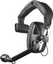 BEYERDYNAMIC DT 108 HEADSET Single ear, 400 ohms, 200 ohms mic, unterminated cable, black