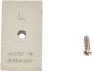 BEYERDYNAMIC 908421 SPARE JUNCTION BOX COVER For DT100/DT108/DT109, left, grey