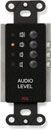RDL DB-RLC3 REMOTE Level controller, 4x preset levels, black