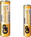 GP 15A BATTERY, AA size, alkaline, Super series (pack of 4)