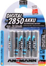 ANSMANN 2850mAh BATTERY, AA size, NiMH (Pack of 4)