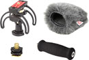 RYCOTE 046025 AUDIO KIT For Zoom H5 portable recorder, with suspension/windjammer/handle