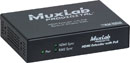 MUXLAB 500451-POE-RX VIDEO EXTENDER Receiver, HDMI over Cat5e/6, 4K/60, PoE, 40m reach