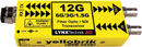 LYNX YELLOBRIK FIBRE OPTIC EXTENDERS - Single link coax 12G 4K-UHD, 6G, 3G-HD, 1.5G-SD SDI COAX - 10km