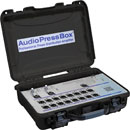 AUDIOPRESSBOX APB-216 C-D PRESS SPLITTER Portable, Dante, active, 2x16, battery/mains, black