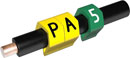 PARTEX CABLE MARKERS PA02-250CC.5 Prefit, 1.3 - 3.0mm, number 5, green (pack of 250)