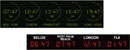 WHARTON CLOCKS - Time Zone Clocks - 4700N, 4700NIL Series