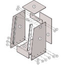 CANFORD SELF-ASSEMBLY RACK TROLLEY Maple