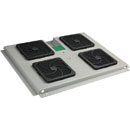 ENCLOSURE SYSTEMS 1831804/G-T ROOF FAN TRAY for 262 racks, 800 deep, 4 fqans, grey
