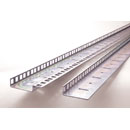 CANFORD RACK STRIP Single angle, plated finish, 10U