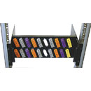 RACK INTERFACE PANEL Side cheek, black (pair)