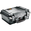 PELI 1450 PROTECTOR CASE Internal dimensions 374x260x154mm, with padded dividers, black