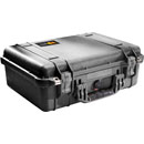 PELI 1500 PROTECTOR CASE Internal dimensions 428x286x155mm, with padded dividers, black