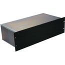 RACKCASE Rackmount universal case 3U, 230mm deep, black anodised