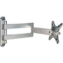 OMNIMOUNT 75/100 CL FLAT SCREEN MOUNT Wall, VESA 75, 100, dual arm, tilt, pan, swivel, S, grey