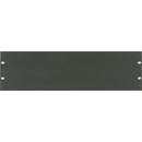 CANFORD RACK PANEL BLANK, FULL WIDTH 3U Steel, dark grey