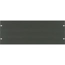 CANFORD RACK PANEL BLANK, FULL WIDTH 4U Steel, dark grey