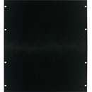 CANFORD RACK PANEL BLANK, FULL WIDTH 12U Steel, black painted