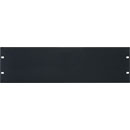 CANFORD RACK PANEL BLANK, FULL WIDTH 3U Extruded aluminium, black anodised