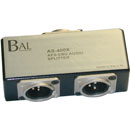 BAL AS400X AES/EBU DIGITAL AUDIO SPLITTER Balanced, 110 ohms, XLR in/out, 2 way
