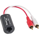 MUXLAB 500027 STEREO AUDIO BALUN Dual male RCA, RJ45