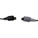 CANFORD CABLE MIL26F-MIL26M-SQM8-10m, Black