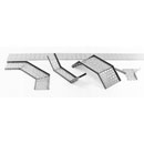 PLASTIC CABLE TRAY Flat bend, 180mm