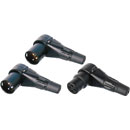 NEUTRIK XLR NC3FRC-B Female right-angle