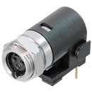 NEUTRIK NANOCON NP3F-H Female PC mounting horizontal
