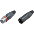 NEUTRIK XLR NC3FEZ-B Female cable, solder