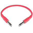 NEUTRIK B-GAUGE PATCHCORD Moulded plugs, 300mm Red
