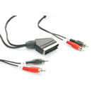 SCART-RCA CABLE 1.5 metres
