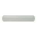 CANFORD RACKBRACKET Anti-tamper cover 1U, with designation strip, black