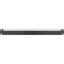 S-VHS PATCH PANEL 1U 1x8 S-VHS female - female, black