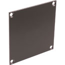 UNIVERSAL MODULAR CONNECTION PLATE Blank, dark grey