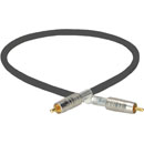 CANFORD RCA (PHONO) PATCHCORD 900mm, Black