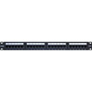 MATRIX CAT5E RJ45 PATCH PANEL 1U 24 way, unshielded, vertical termination
