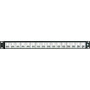 KRONE RJ45 Patch panel, 16 way, unshielded