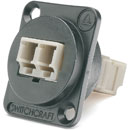 SWITCHCRAFT EHLC2M Fibre optic LC multimode feedthrough coupler