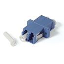 Mini5 LC SM DUPLEX PANEL COUPLER (also fits SC simplex panel cutout)