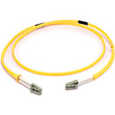 LC-LC SM DUPLEX OS2 9/125 Fibre patch cable 0.5m, yellow