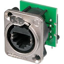 NEUTRIK ETHERCON NE8FDH-C5E Panel mounting, horizontal PCB, Cat5E receptacle