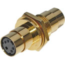 BTX CV-MD4FFGR MINI-DIN 4 pin female panel, double-sided