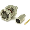 COAX CONNECTORS BNC - Male, cable - Crimp - 3G HD-SDI