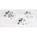 TG BNC Female panel,solder, 50 ohm, square flange, groups D/G