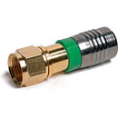 ICM F TYPE CONNECTORS, COMPRESSION FIT