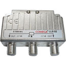 RF HYBRID SPLITTER LLS-02 F connectors, 75 ohms, 1 channel, 2 way
